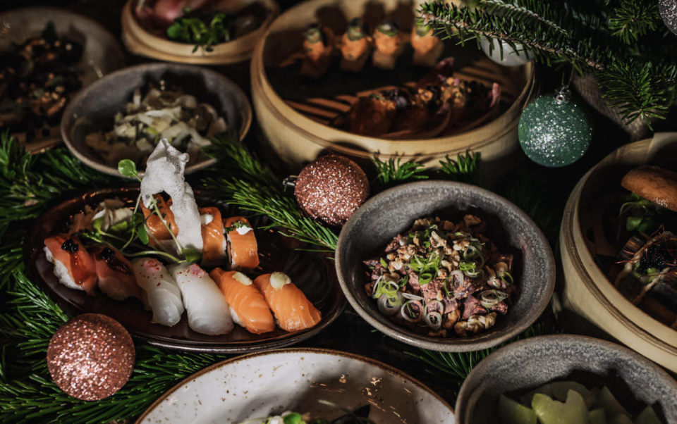kasai annorlunda julbord stockholm asiatiskt