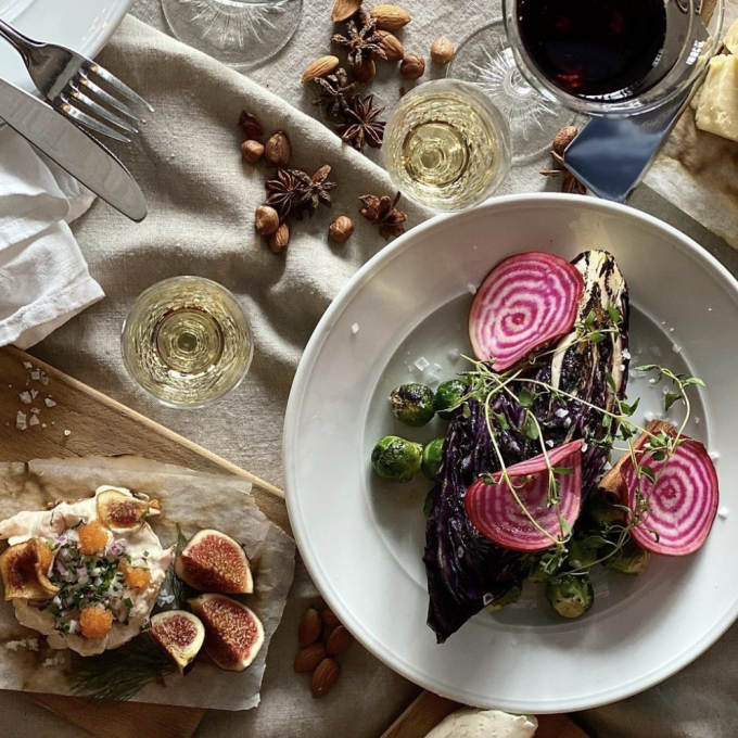 vegetariskt veganskt julbord stockholm rökeriet fjäderholmarna