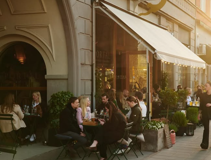 uteservering stockholm portal vasastan