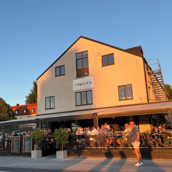 restaurang visby gotland trossen