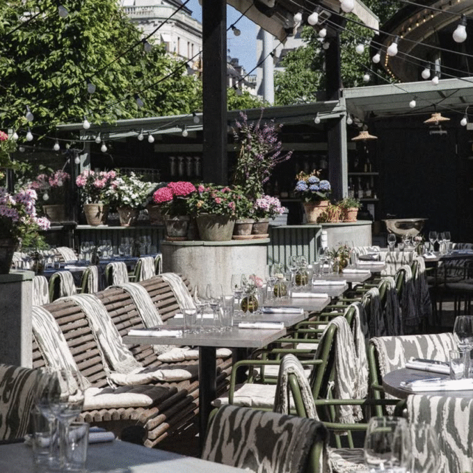 sommar restaurang calle p stockholm