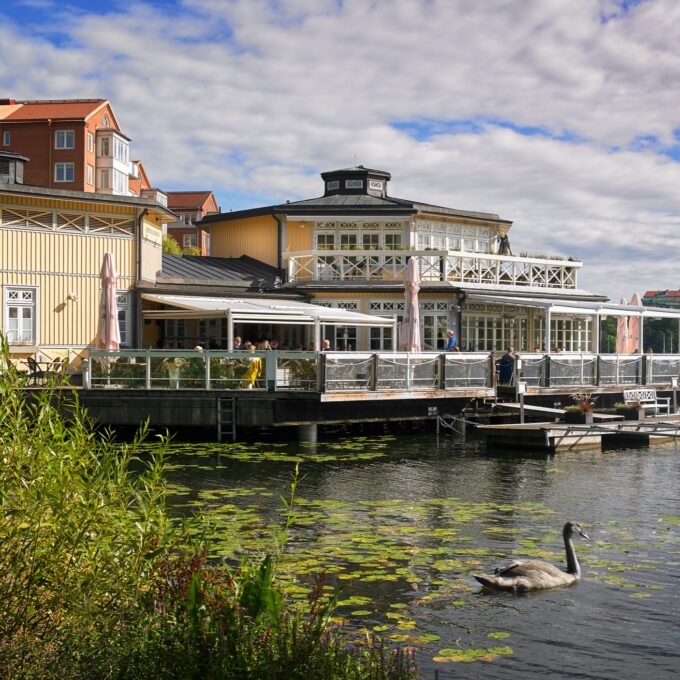midsommar restaurang sjopaviljongen alvik stockholm