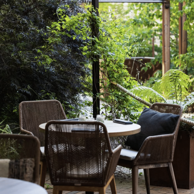 Restaurang Hantverket innergard sthlm