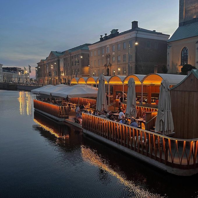 uteservering goteborg havsbaren tyska bron