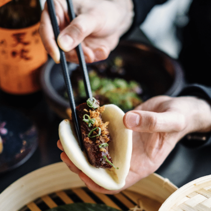 julbord tak asiatiskt
