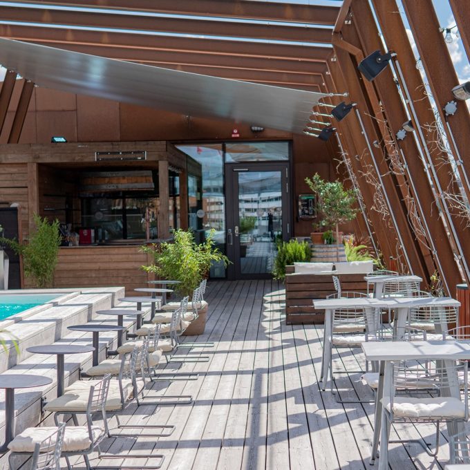 takterrass takbar stockholm winery hotel solna