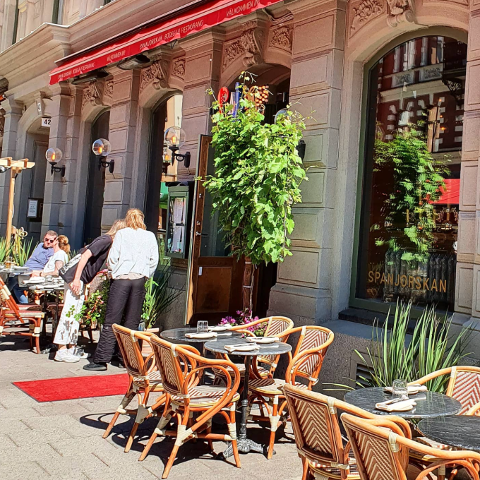 restaurang nybrogatan spanjorskan