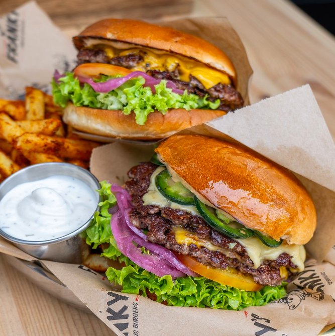 Stockholms bästa burgare franky's burger