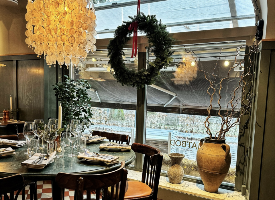 gamla enskede matbord julbord södra stockholm