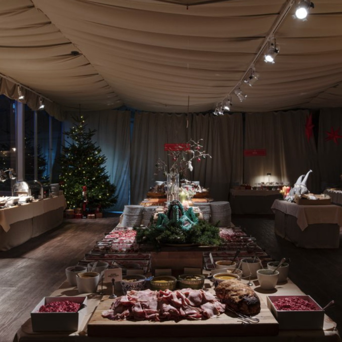 jullunch stockholm villa godthem