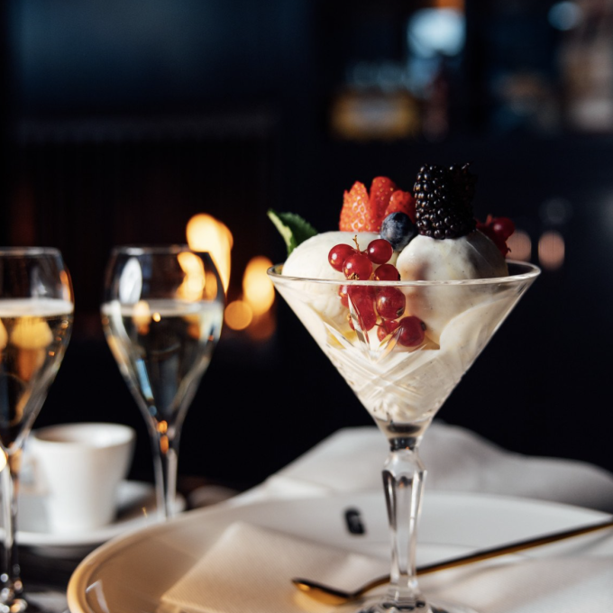 nyår restaurang La Gondola Trattoria nyårssupe