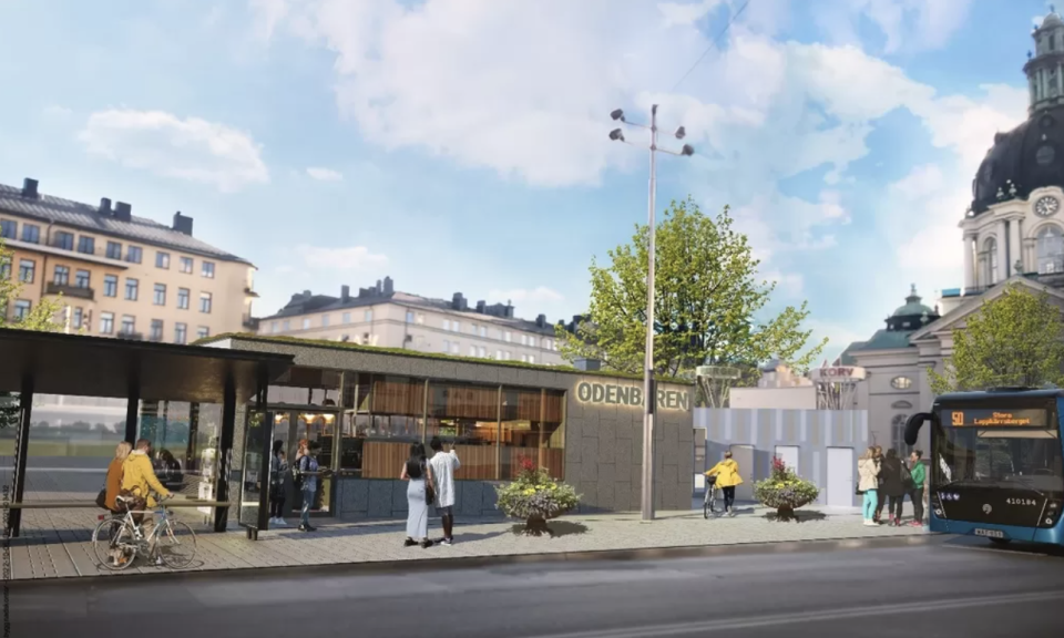 ny restaurang odenplan Millimeter arkitekter:Stadsbyggnadskontoret Stockholms stad