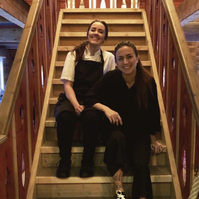 Malin Flygar och Emma Ramírez - Frö kvinnor i restaurangbranschen