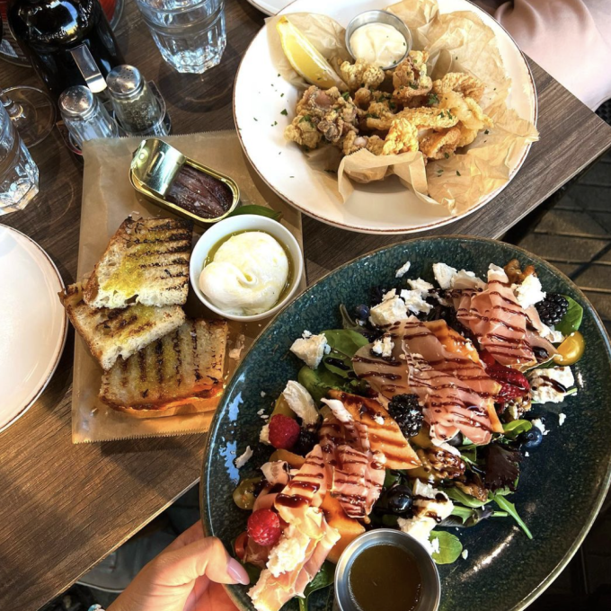 uteservering restaurang malmö Osteria di la