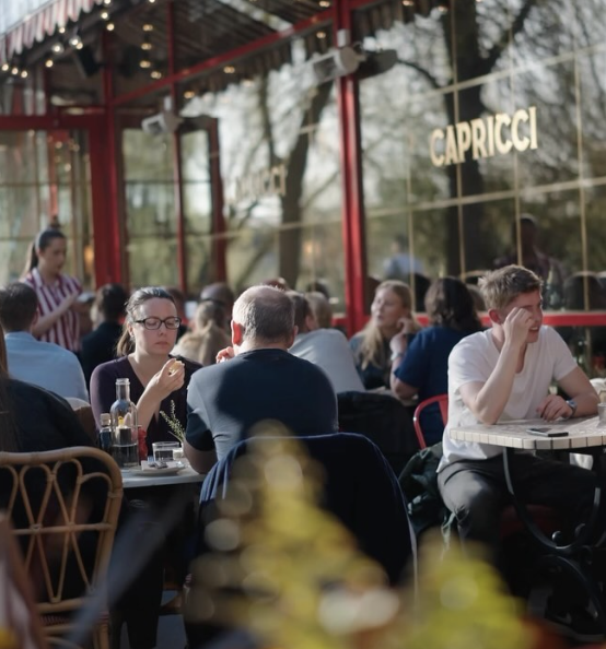 bästa uteserveringarna södermalm Capricci