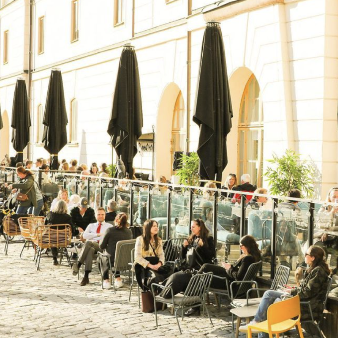 uteservering östermalm Artilleriet