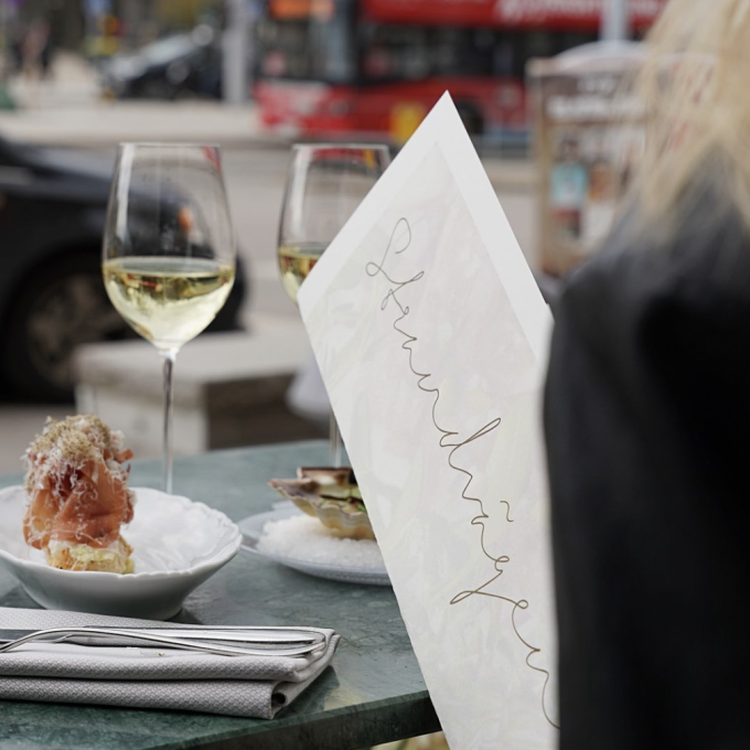 uteservering östermalm Strandvägen 1