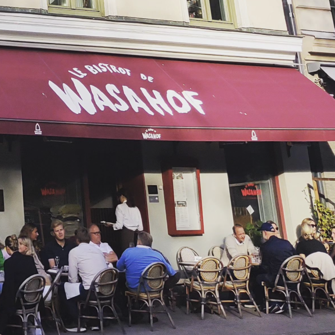 uteservering vasastan wasahof