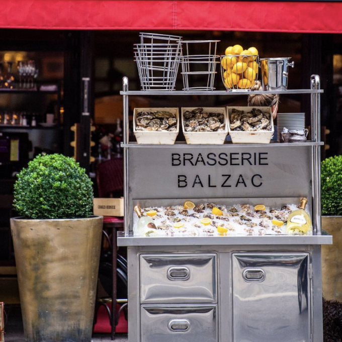 uteserveringar vasastan Brasserie Balzac