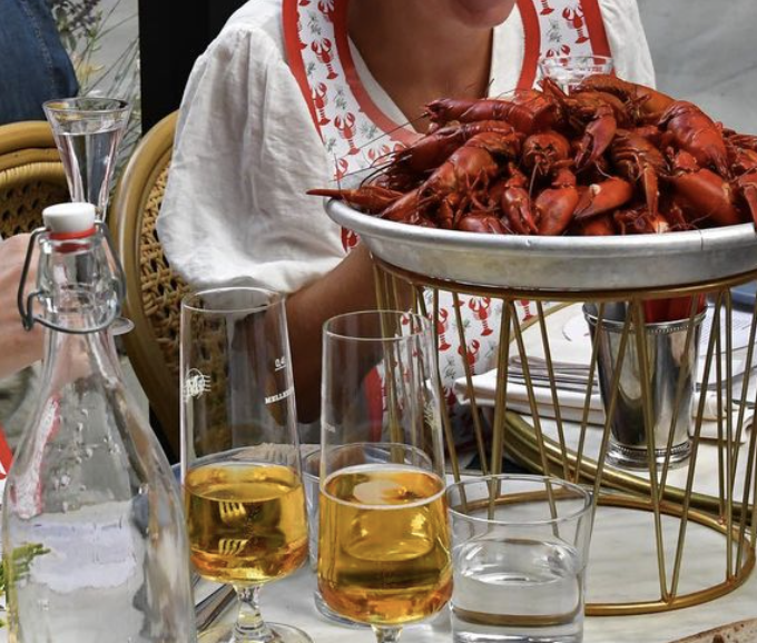 kräftskiva stockholm restaurang tysta mari