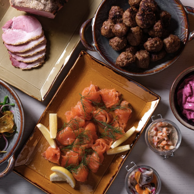 Blå Porten julbord djurgården stockholm