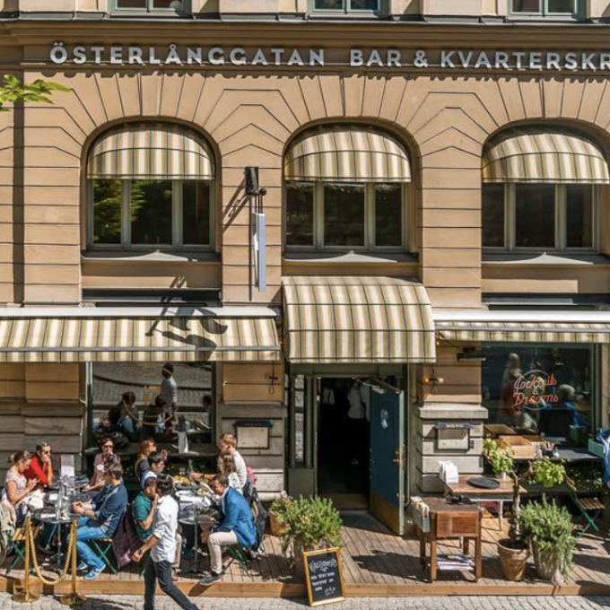 uteservering stockholm city gamla stan Österlånggatan 17