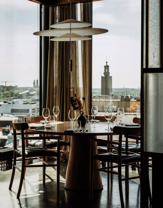 restaurang med utsikt stockholm
