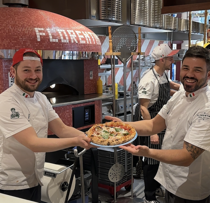 Florentine bjuder in till gästspel med den italienska pizzamästaren Raffaele Bonetta