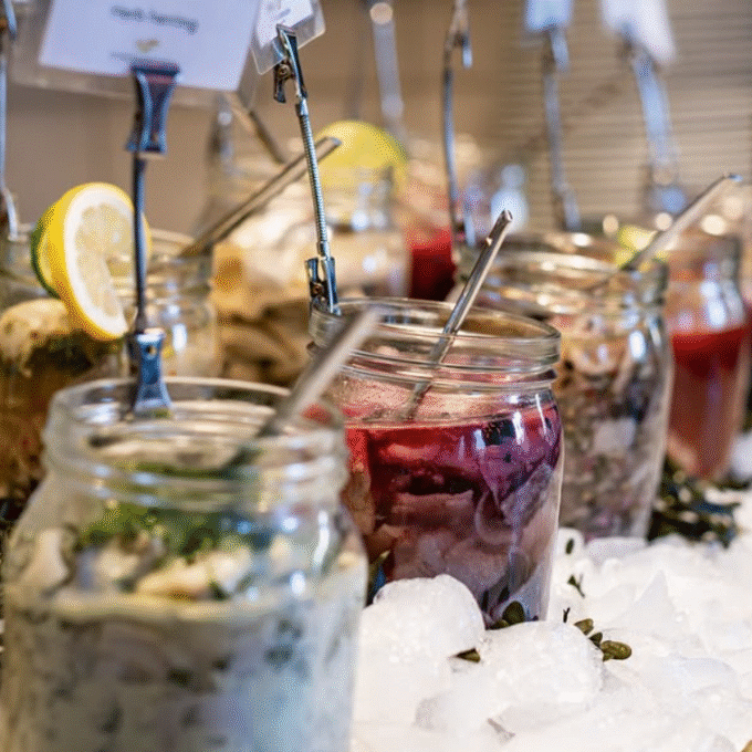 julbord fisk och skaldjur havsinspirerat goteborg