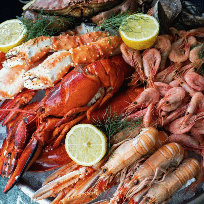 skaldjursjulbord stockholm fisk kungsholmen stockholm