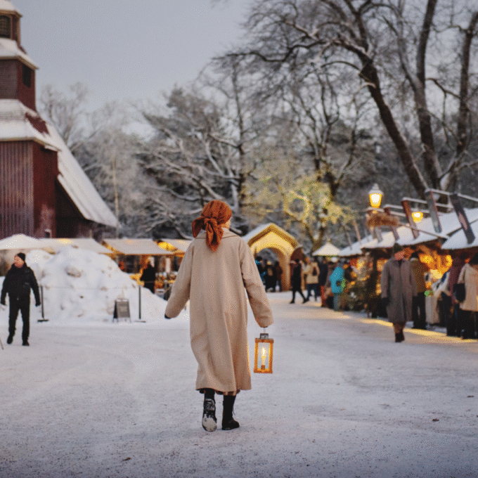 julmarknad stockholm skansen
