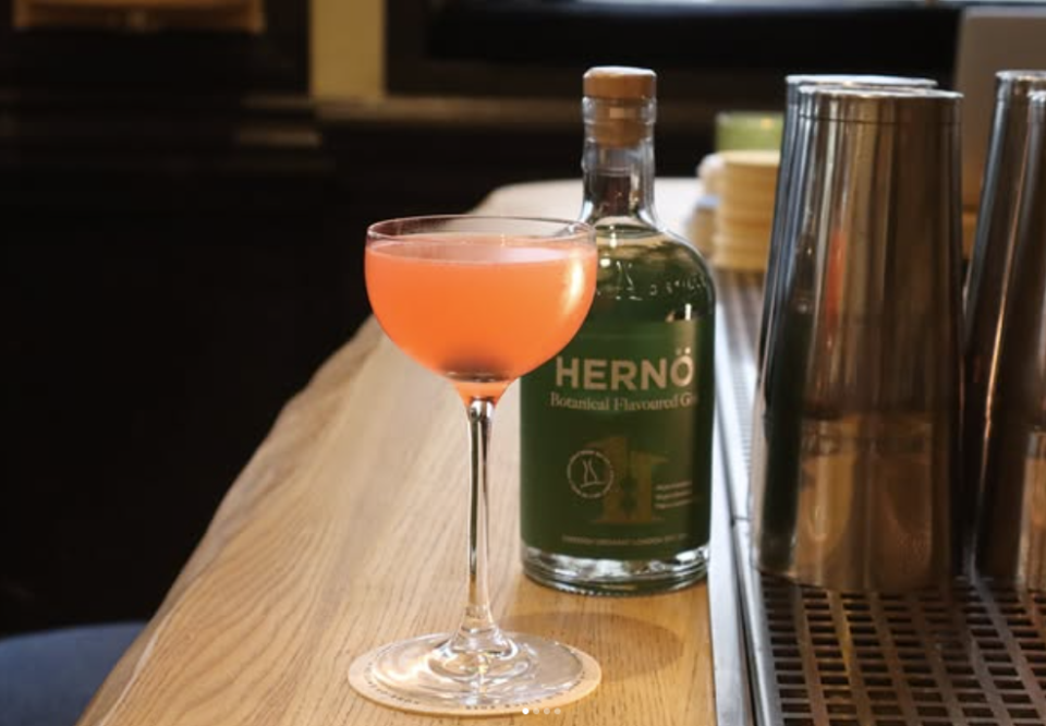 hernö gin doma bistron drink dinner