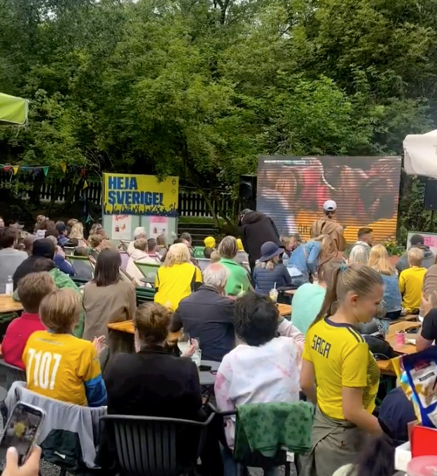 fotbolls vm kajsas i parken stockholm sodermalm