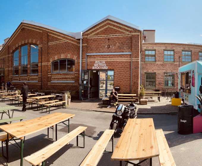 sommarrestaurang goteborg rollin bistro
