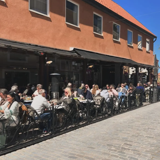 uteservering visby wallers restaurang