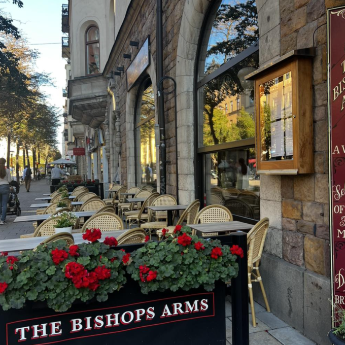uteservering vasastan the bishops arms odengatan