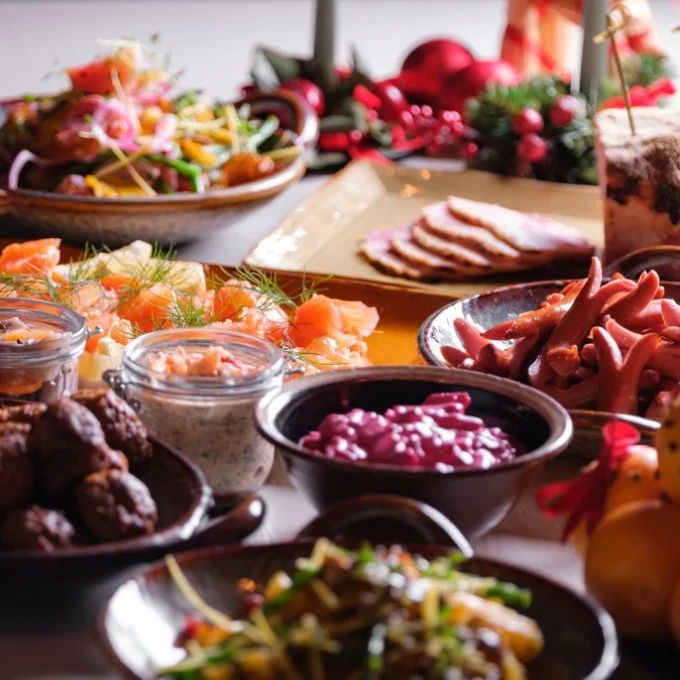 Bla Porten julbord julafton djurgarden