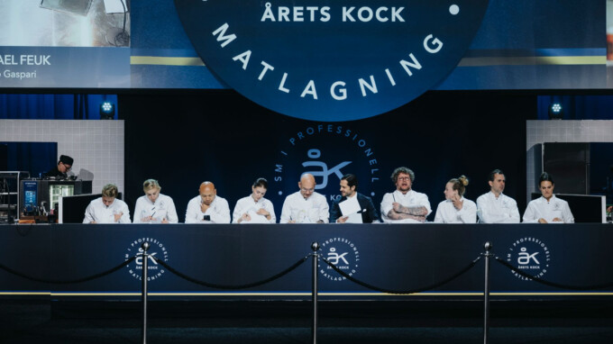 Jurygruppen vid finalen av SM i professionell matlagning 2025 Foto Samuel Uneus
